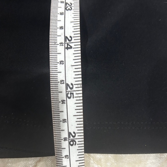 🎉 H P 🎉 NWT Alex Evenings Black Top w V Neck Trim, Sheer Sleeves, Size S… - Picture 9 of 10